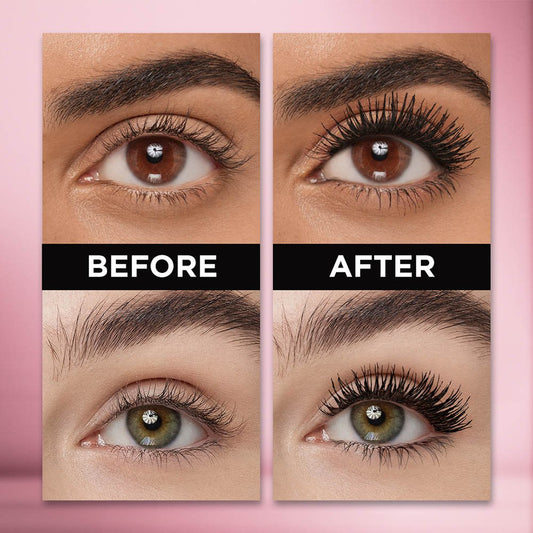 LORAL PARIS VOLUMINOUS LASH PARADISE WATERPROOF MASCARA BLACKEST BLACK 204