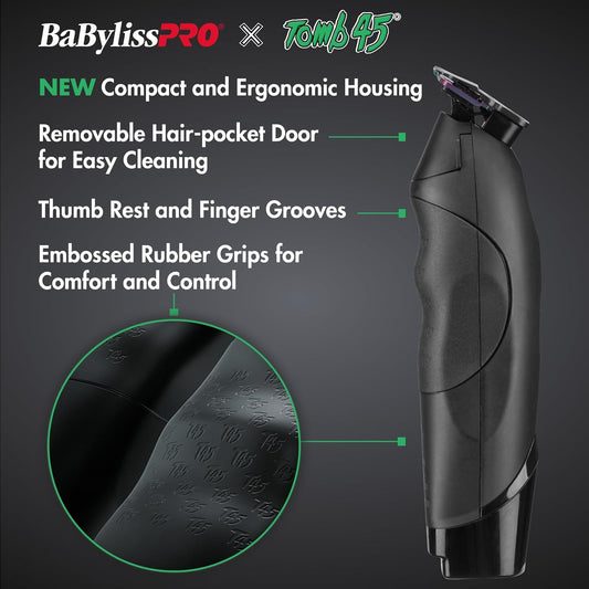 BABYLISS PRO TOMB 45 TRIMMER WIRELESS CHARGING