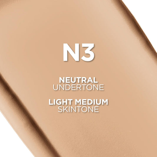 LOREAL PARIS TRUE MATCH FOUNDATION N3 NEUTRAL LIGHT MEDIUM