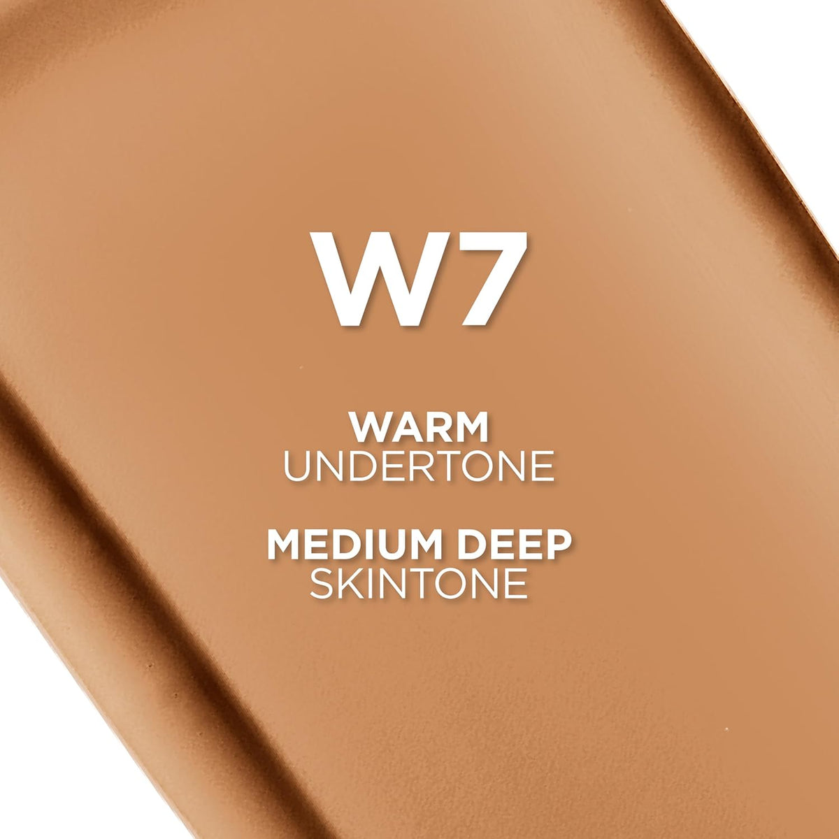 LOREAL PARIS TRUE MATCH FOUNDATION W7 WARM MEDIUM DEEP