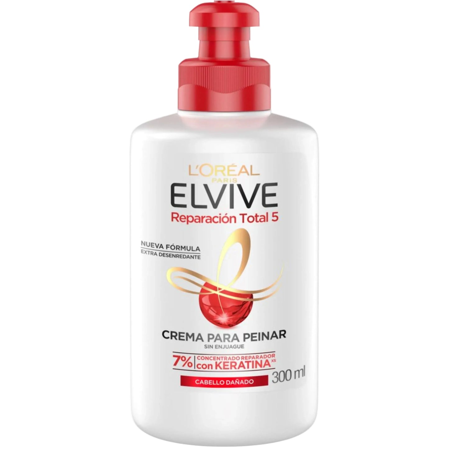 LOREAL PARIS ELVIVE REPARACIÓN TOTAL 5 CREMA PARA PEINAR 300ML