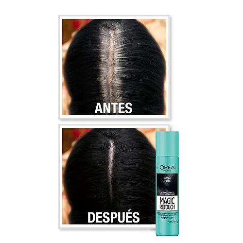 LOREAL PARIS MAGIC RETOUCH RETOCADOR DE RAÍCES NEGRO