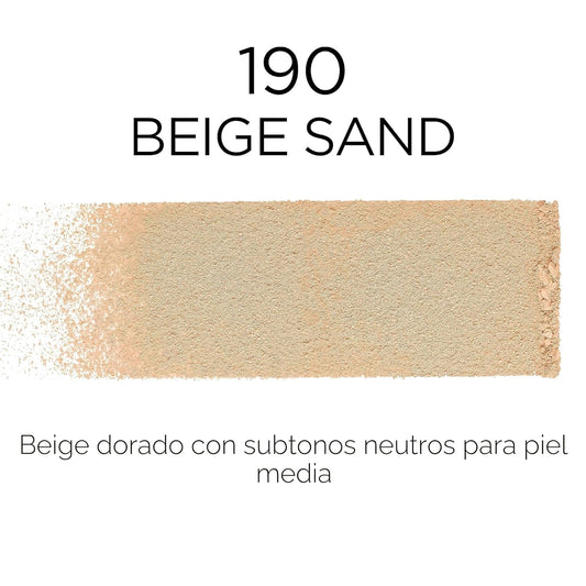 LOREAL PARIS INFALLIBLE 24H FRESH WEAR FOUNDATION IN POWDER 190 BEIGE SAND