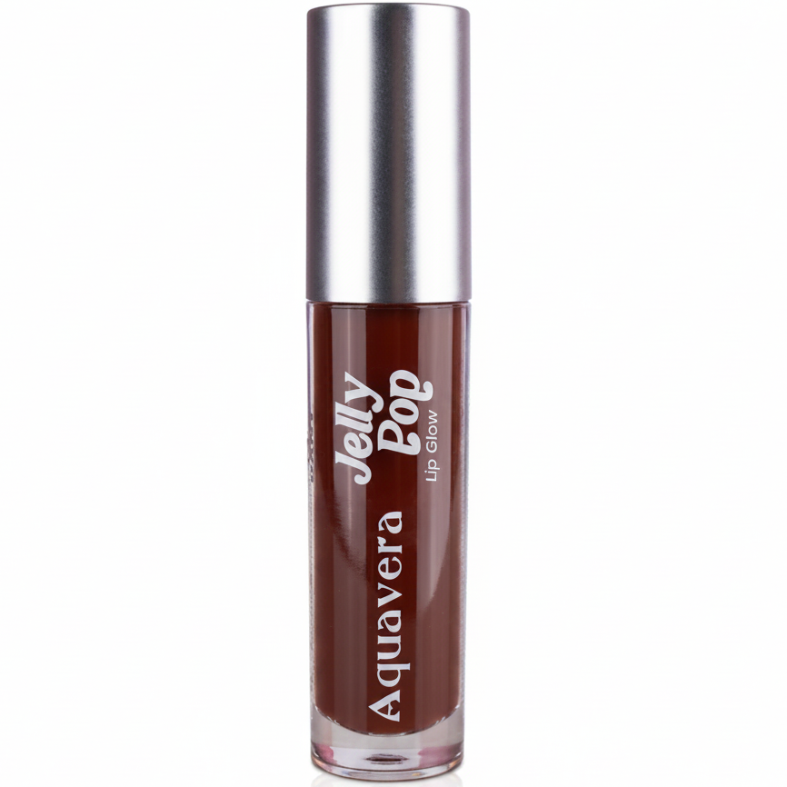 AQUAVERA JELLY POP LIP GLOSS CARAMELO