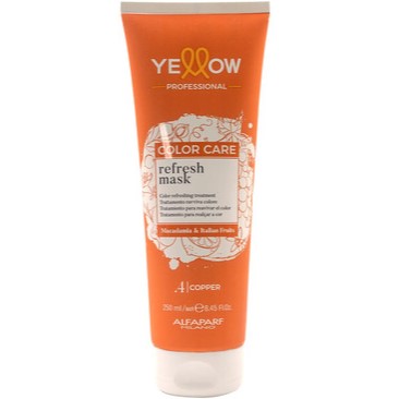 YELLOW PROFESSIONAL COLOR CARE REFRESH MASK .4 COPPER 250MML