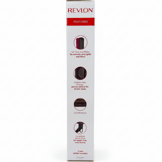 REVLON PLANCHA SLEEK, SHINY & SMOOTH 1 1/2 CERAMIC