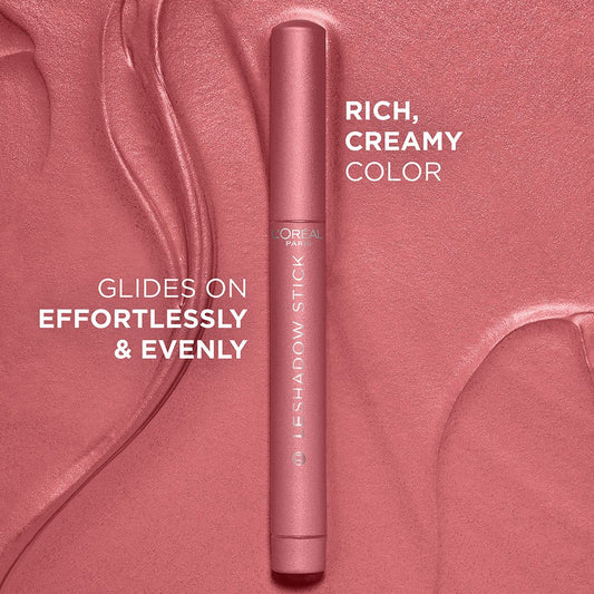 LOREAL PARIS PARADISE LE SHADOW STICK SHIMMER EYESHADOW 118 CLOUDY ROSE