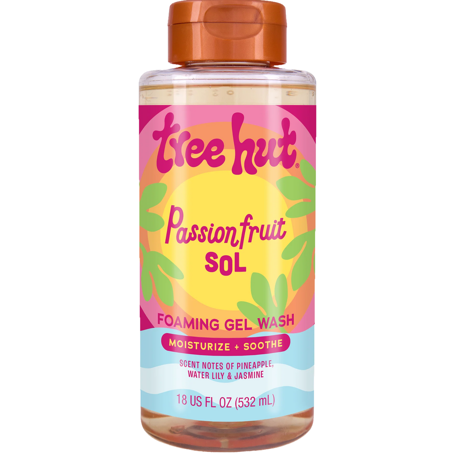 TREE HUT GEL WASH PASSION FRUIT SOL 532ML