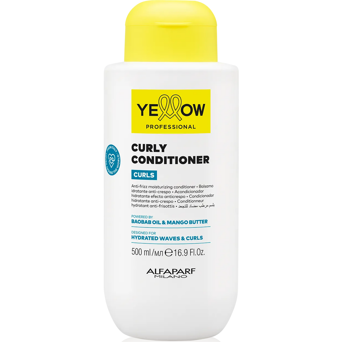 YELLOW PROFESSIONAL CURLS CURLY CONDITIONER 500ML