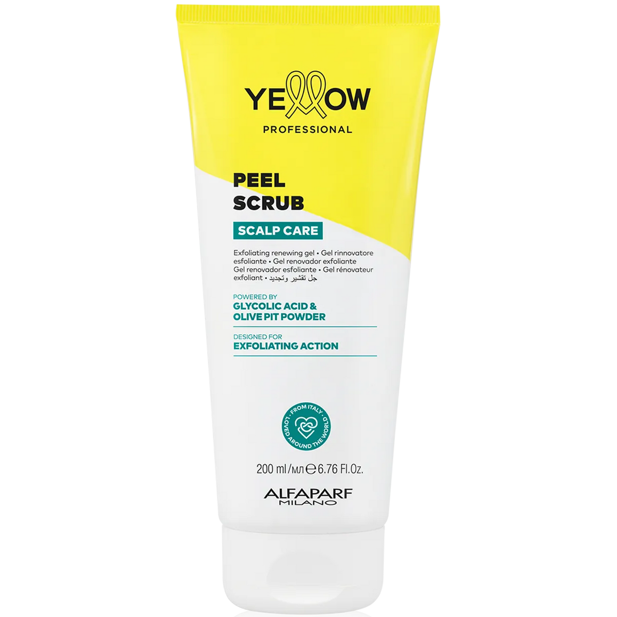 YELLOW PROFESSIONAL SCALP CARE PEEL SCRUB 200ML