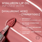 LOREAL PARIS PLUMP AMBITION HYALURON LIP OIL 201 MILKY NU
