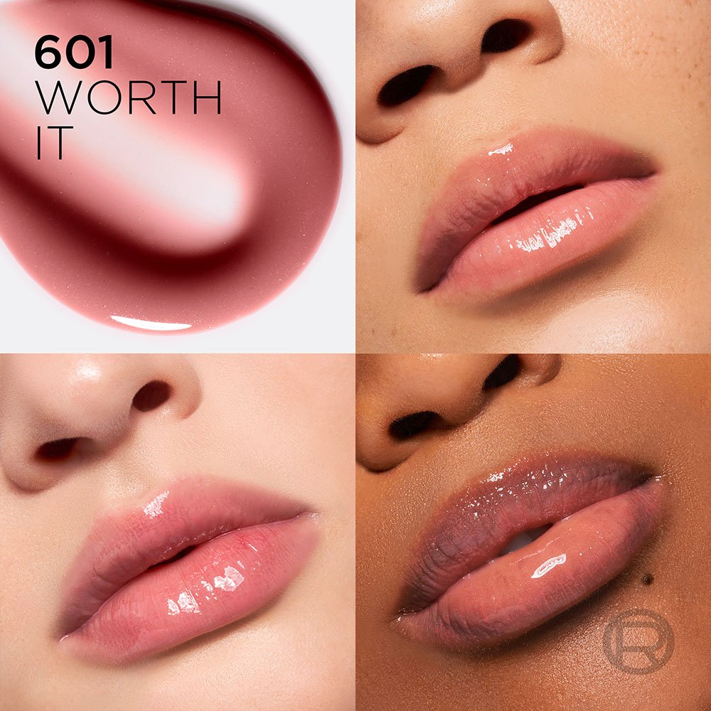 LOREAL PARIS PLUMP AMBITION HYALURON LIP OIL 601 WORTH IT