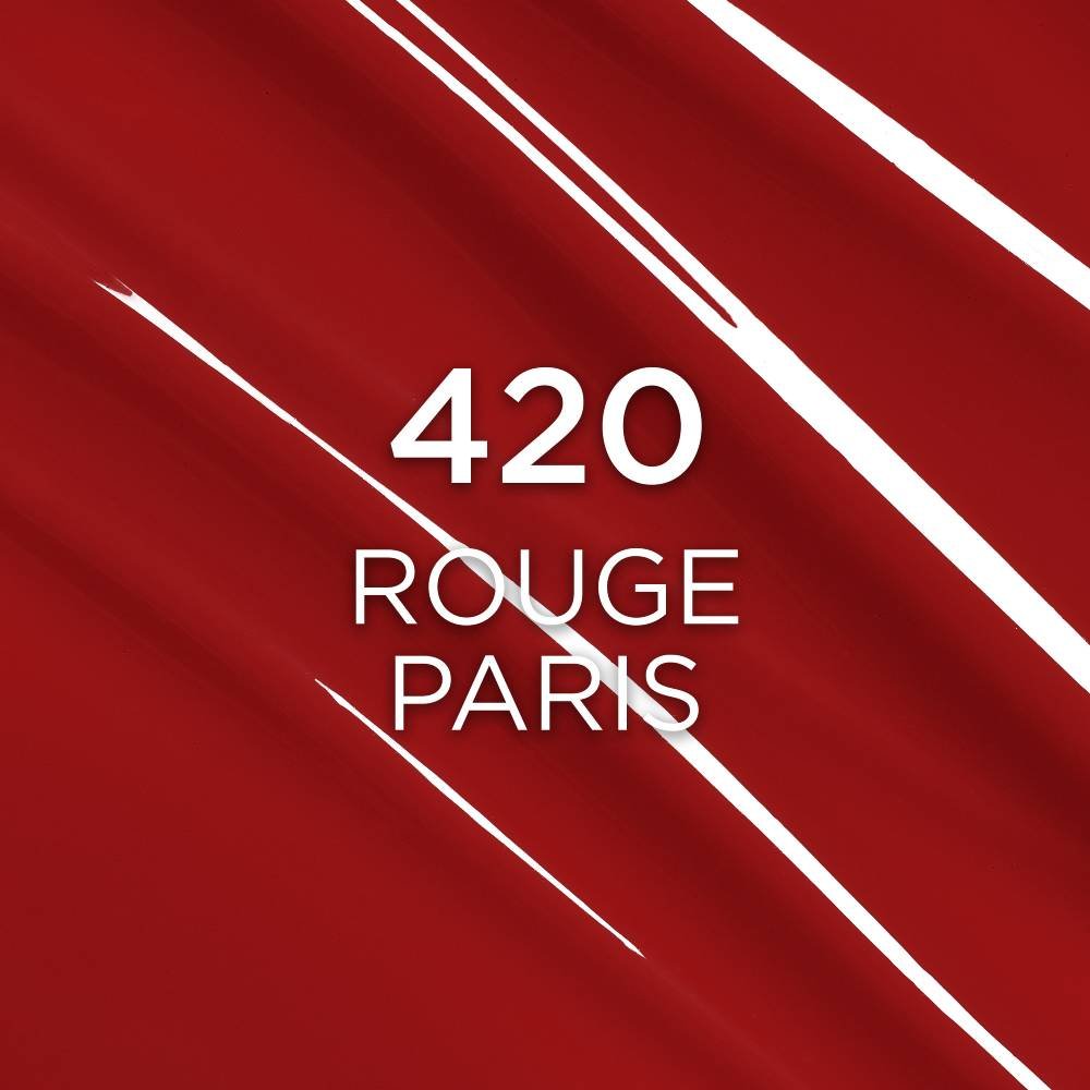LOREAL PARIS INFALLIBLE LACQUE RESISTANCE LIQUID LIPSTICK 420 LE ROUGE PARIS