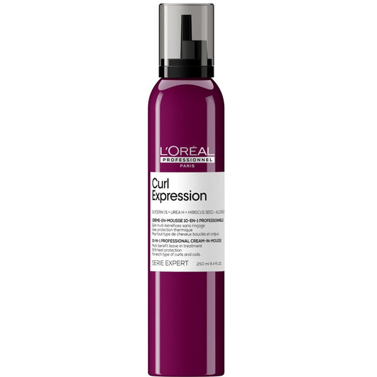 LOREAL PROFESSIONNEL CURL EXPRESSION 10N1 CREAM MOUSSE 250ML