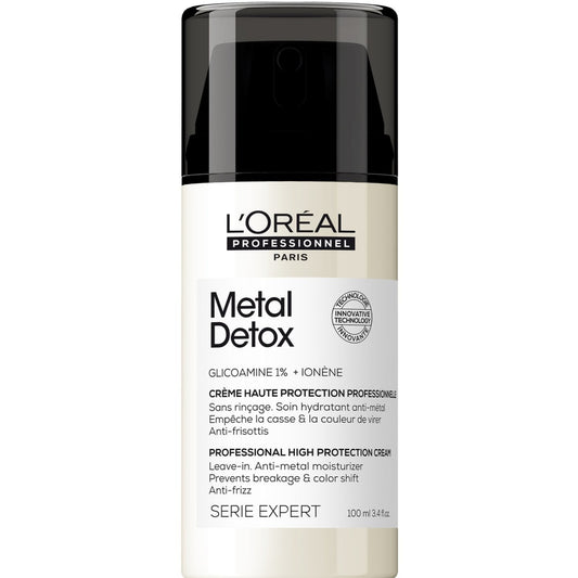 LOREAL PROFESSIONNEL METAL DETOX HIGH PROTECTION LEAVE-IN 100ML