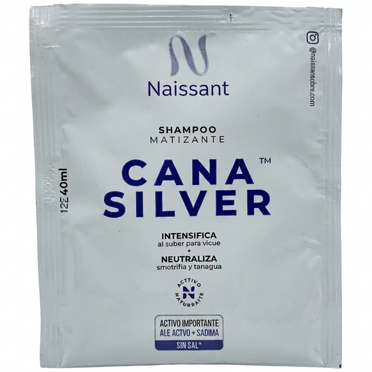 NAISSANT SHAMPOO MATIZANTE CANA SILVER 40ML