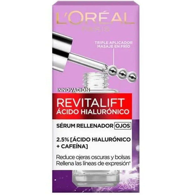 LOREAL PARIS REVITALIFT ÁCIDO HIALURÓNICO SÉRUM RELLENADOR 20ML