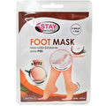 STAY BEAUTIFUL MASCARILLA EXFOLIANTE DE COCO PARA PIES 2PCS