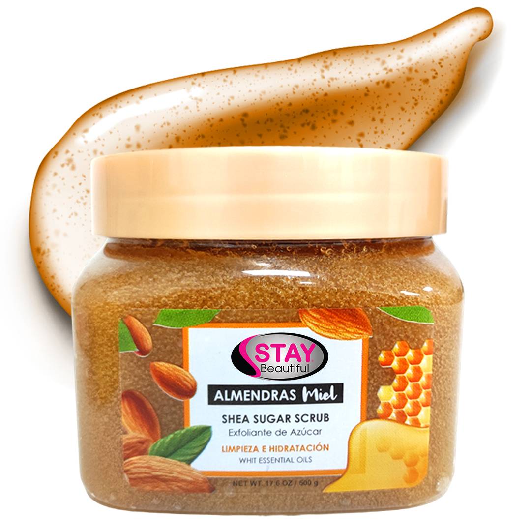 STAY BEAUTIFUL EXFOLIANTE DE ALMENDRA Y MIEL
