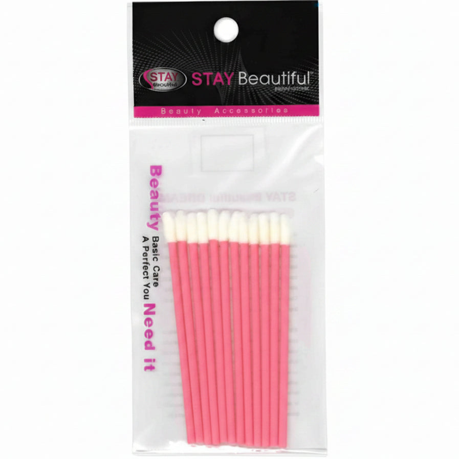 STAY BEAUTIFUL APLICADORES DE LABIAL 12 UND