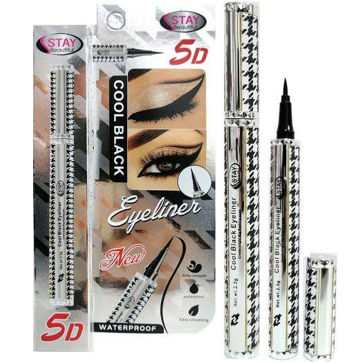 STAY BEAUTIFUL DELINEADOR LIQUIDO NEGRO 5D