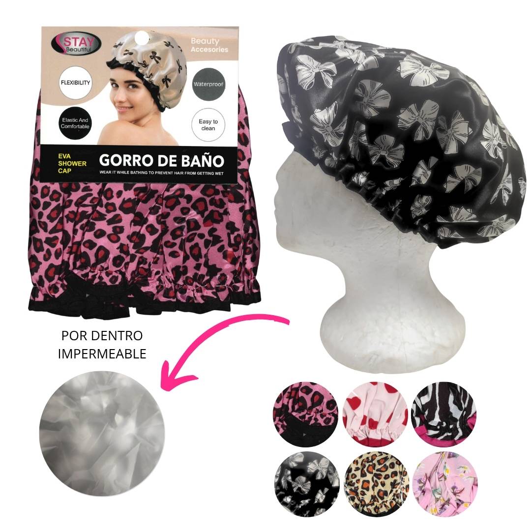 STAY BEAUTIFUL GORRO DE BAÑO