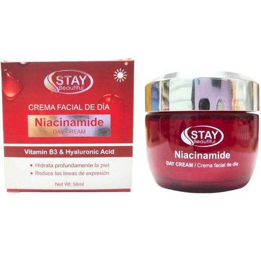 STAY BEAUTIFUL CREMA FACIAL PARA EL DIA NIANCINAMIDA 50ML