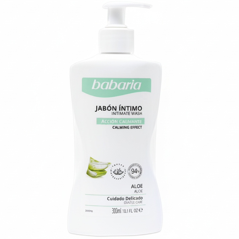 BABARIA JABÓN ÍNTIMO ALOE VERA 300ML