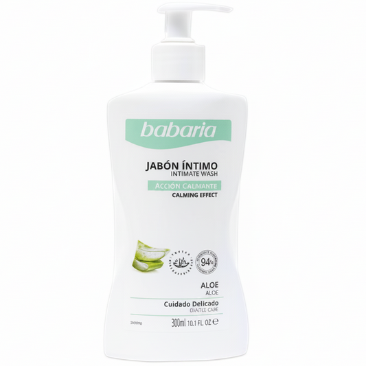 BABARIA JABÓN ÍNTIMO ALOE VERA 300ML