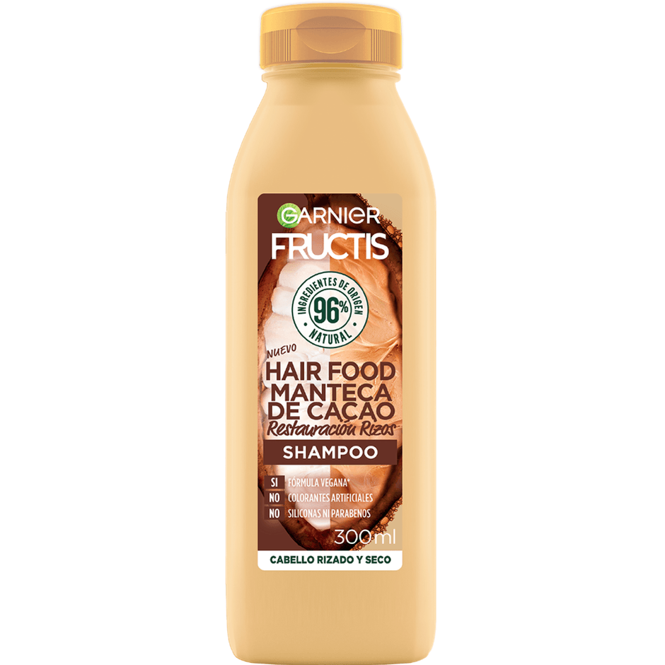 GARNIER FRUCTIS MANTECA DE CACAO CHAMPÚ 300ML