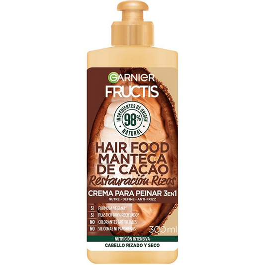 GARNIER FRUCTIS MANTECA DE CACAO CREMA PARA PEINAR 300ML