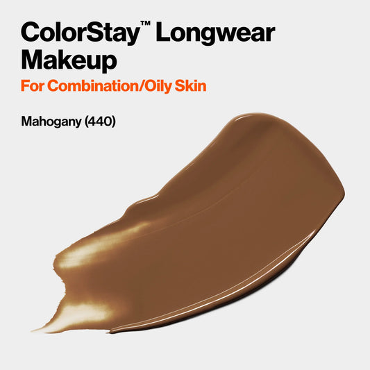 REVLON COLORSTAY LONGWEAR MAKEUP SPF 15 440 MAHOGANY