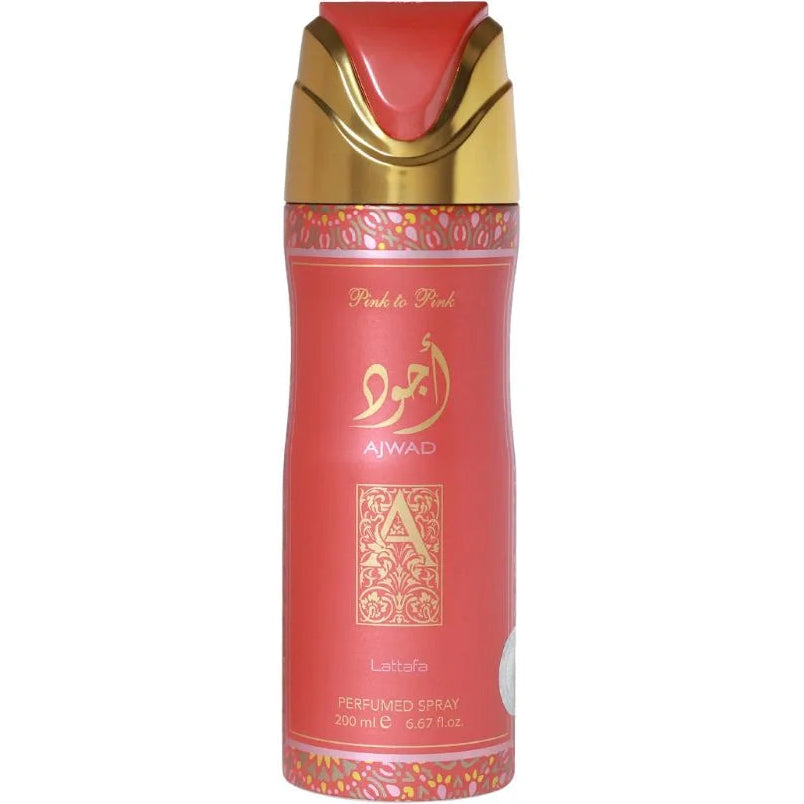 LATTAFA AJWAD PINK TO PINK PERFUMED SPRAY 200ML
