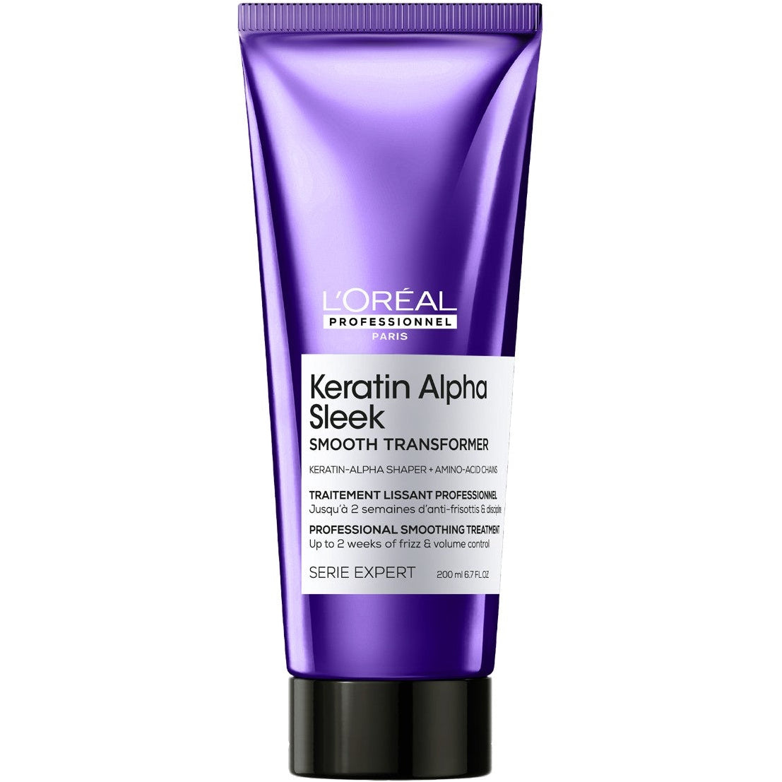 LOREAL PROFESSIONNEL KERATIN ALPHA SLEEK SMOOTH TRANSFORMER 200ML