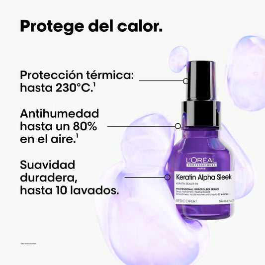 LOREAL PROFESSIONNEL KERATIN ALPHA SLEEK SERUM DISCIPLINE MIROIR PROFESSIONNEL 50ML