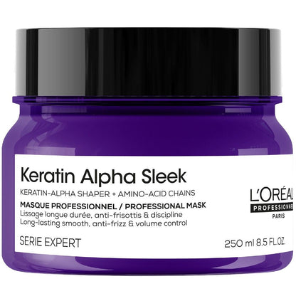 LOREAL PROFESSIONNEL KERATIN ALPHA SLEEK MASQUE PROFESSIONNEL 250ML