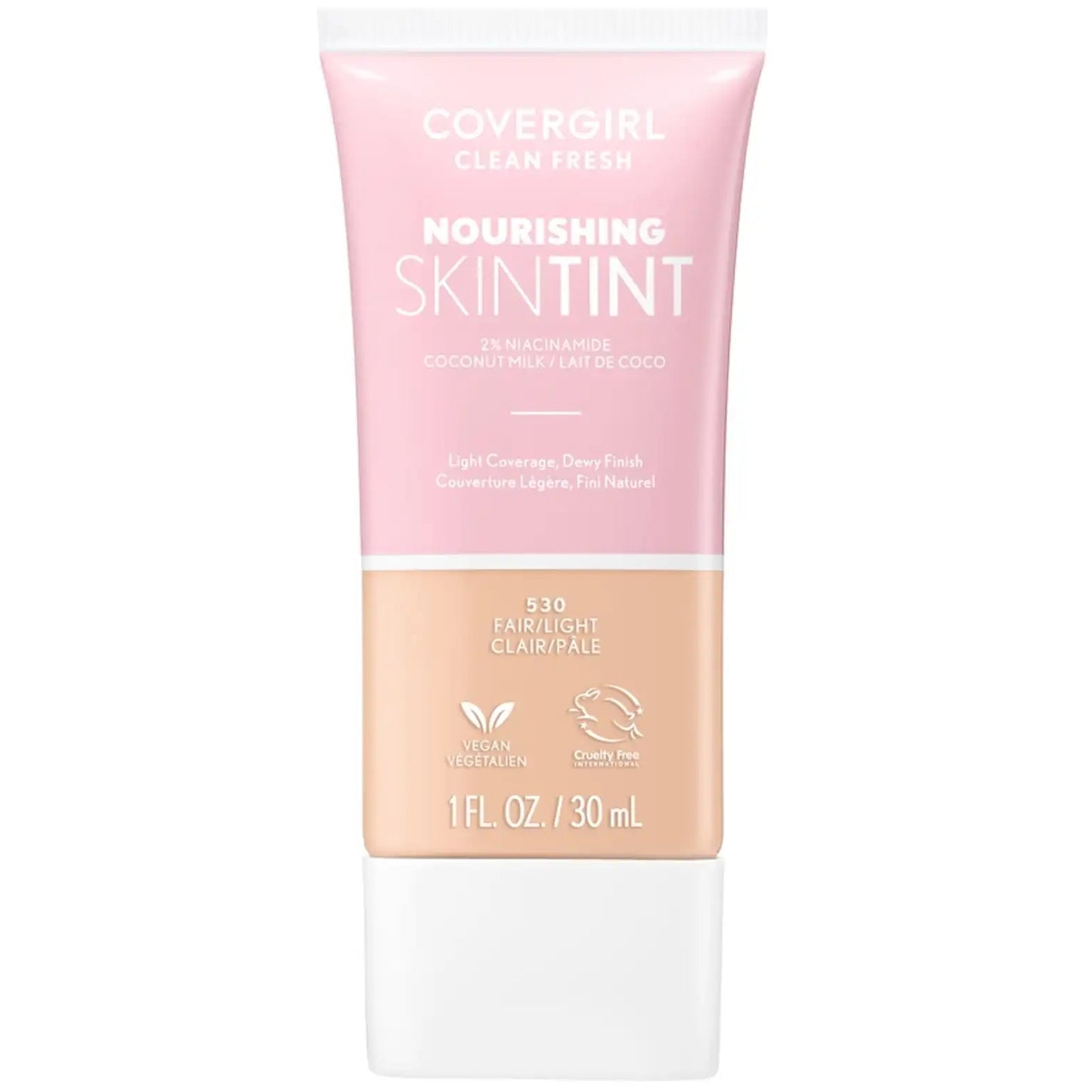 COVERGIRL CLEAN FRESH NOURISHING SKIN TINT 530 FAIR/LIGHT