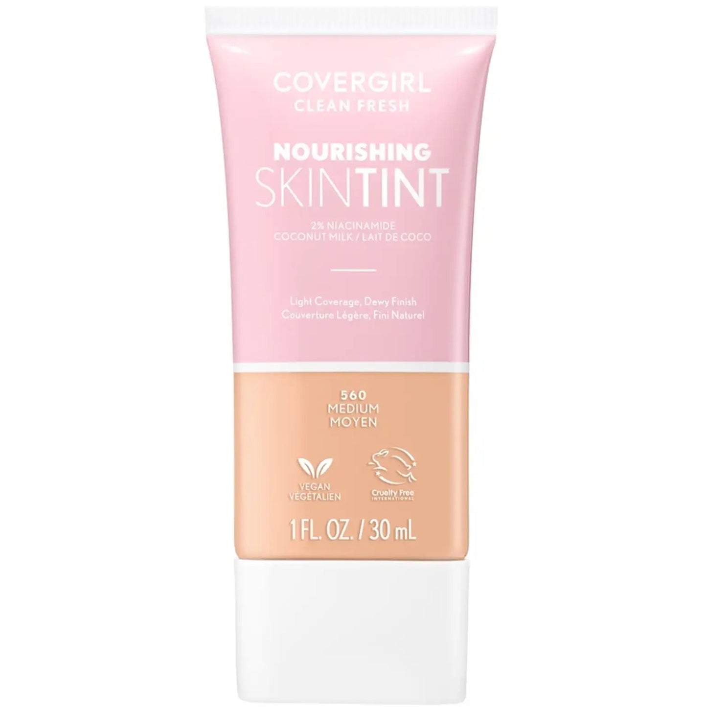 COVERGIRL CLEAN FRESH NOURISHING SKIN TINT 560 MEDIUM