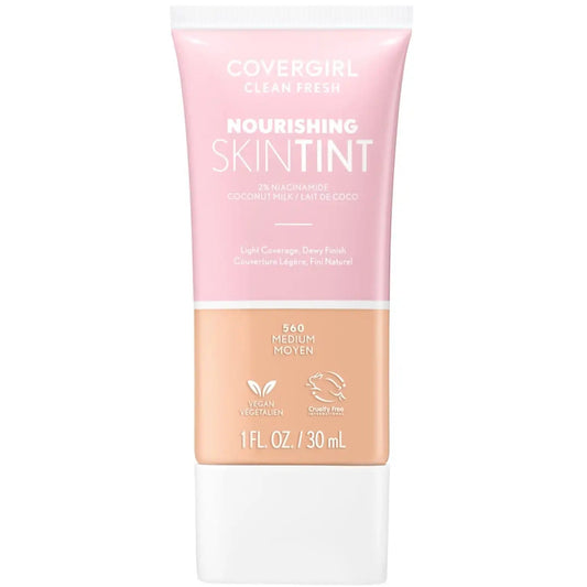 COVERGIRL CLEAN FRESH NOURISHING SKIN TINT 560 MEDIUM
