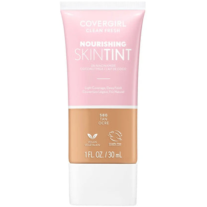 COVERGIRL CLEAN FRESH NOURISHING SKIN TINT 580 TAN