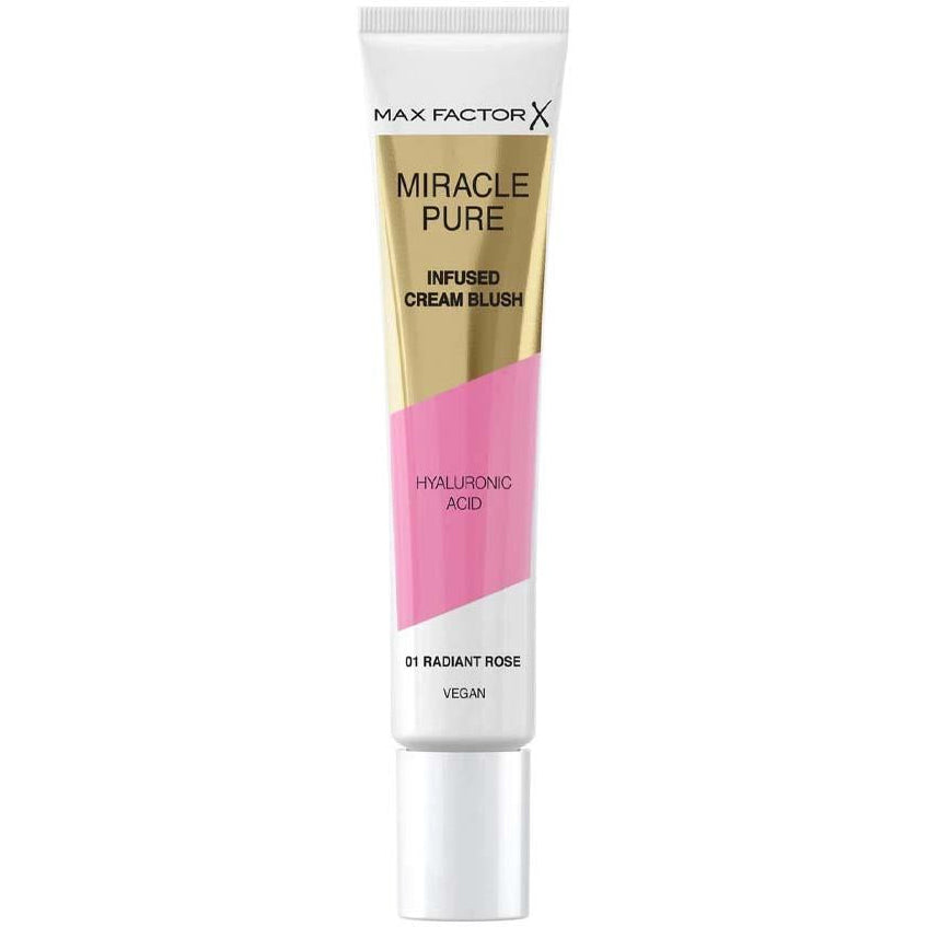 MAX FACTOR MIRACLE PURE INFUSED CREAM BLUSH 01 RADIANT ROSE