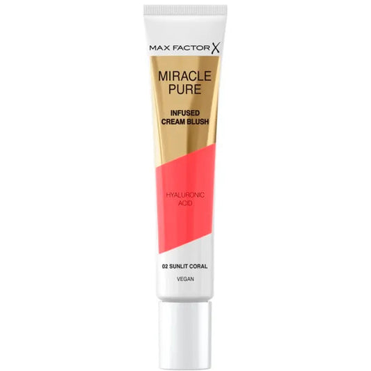 MAX FACTOR MIRACLE PURE INFUSED CREAM BLUSH 02 SUNLIT CORAL