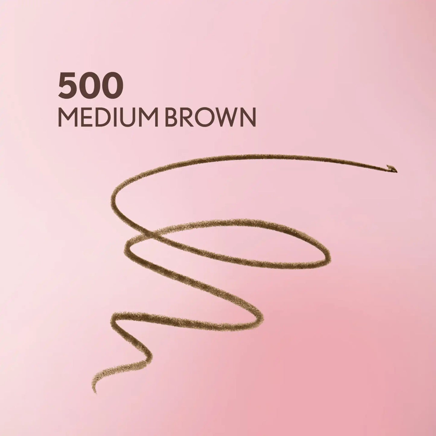 COVERGIRL CLEAN FRESH BROW LINER 1MM NANO PENCIL 500 MEDIUM BROWN
