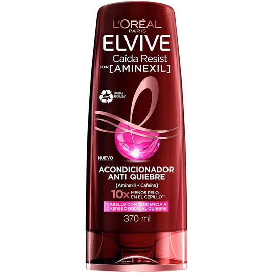 LOREAL PARIS ELVIVE CAÍDA RESIST AMINEXIL ACONDICIONADOR 370ML
