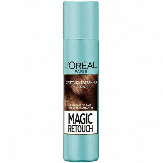 LOREAL PARIS MAGIC RETOUCH RETOCADOR DE RAÍCES CASTAÑO CLARO