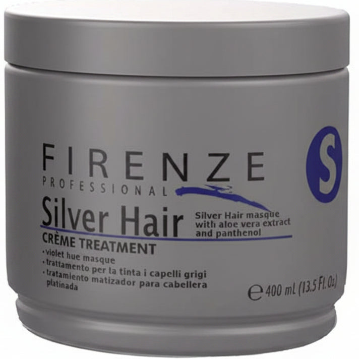 FIRENZE PROFESSIONAL SILVER HAIR MASK TREATMENT 400ML