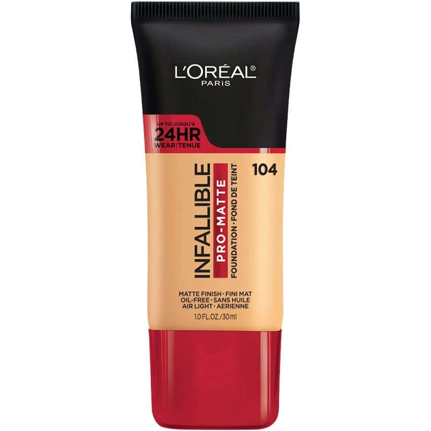LOREAL PARIS INFALLIBLE PRO-MATTE GOLDEN BEIGE 104