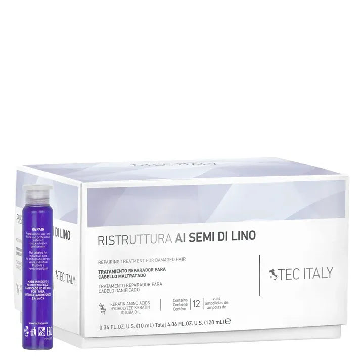 TEC ITALY RISTRUTTURA AI SEMI DI LINO 10ML C/U