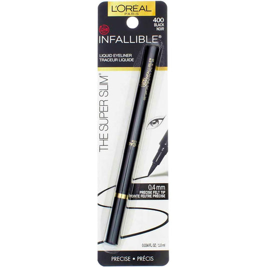 LOREAL PARIS INFALLIBLE THE SUPER SLIM LIQUID EYELINER NEGRO