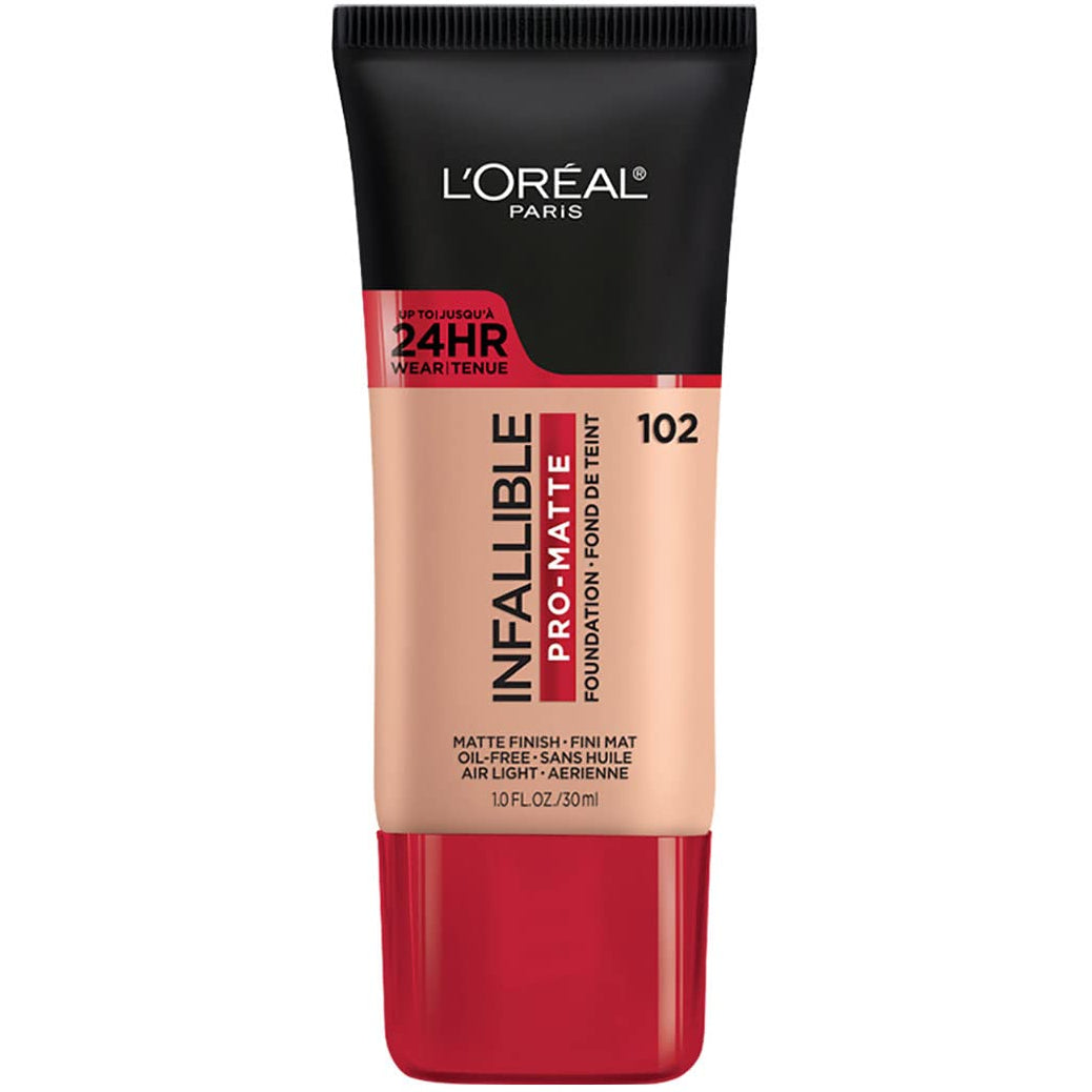 LOREAL PARIS INFALLIBLE PRO-MATTE SHELL BEIGE 102